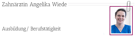 Zahnärztin Angelika Wiede in Berlin am Bundesplatz
